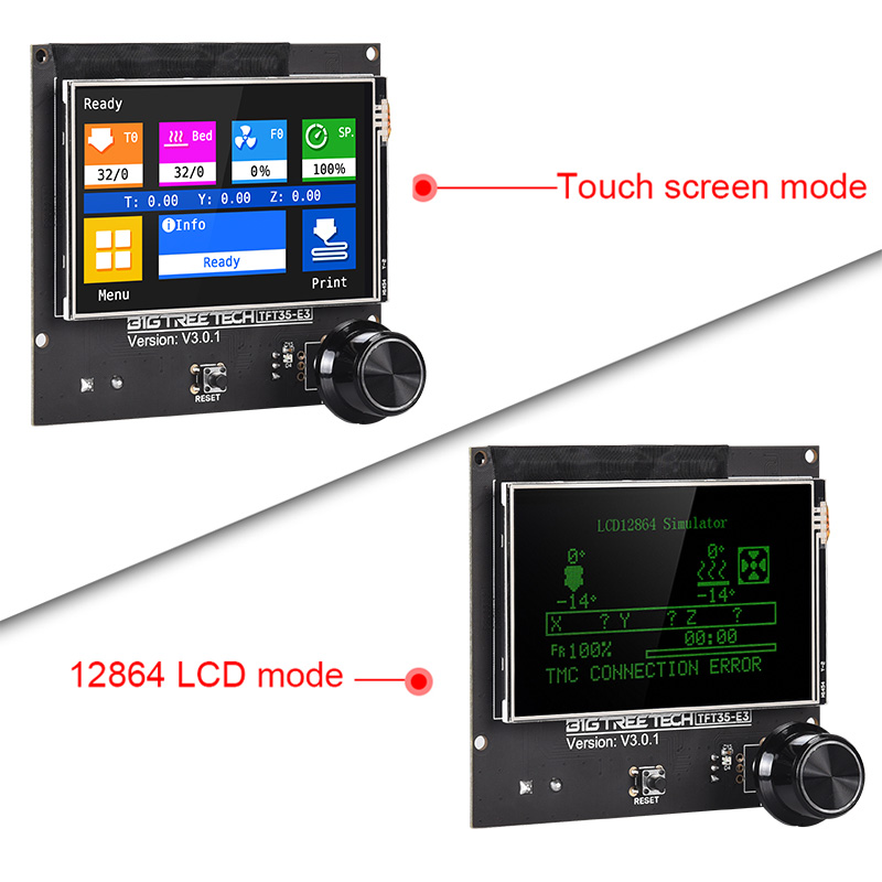 BIGTREETECH TFT35 E3 V3.0 3D P - огляд і ціна Btt Skr Mini