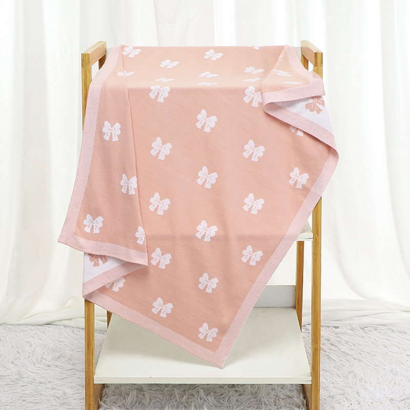 Cotton Baby Blanket Knit Cute  - огляд і ціна Carriage Bed