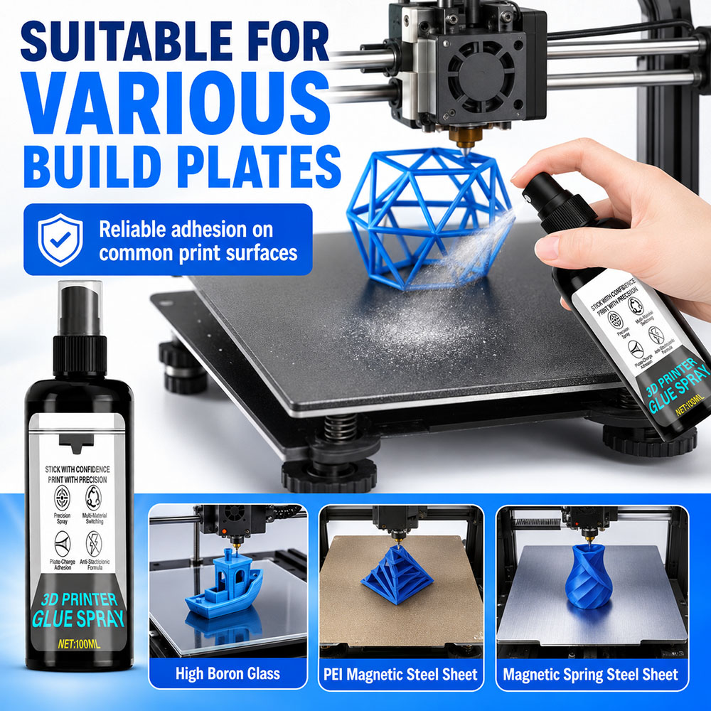 100/200ml Strong 3D Printer Ad - огляд і ціна 3D Printer Bed