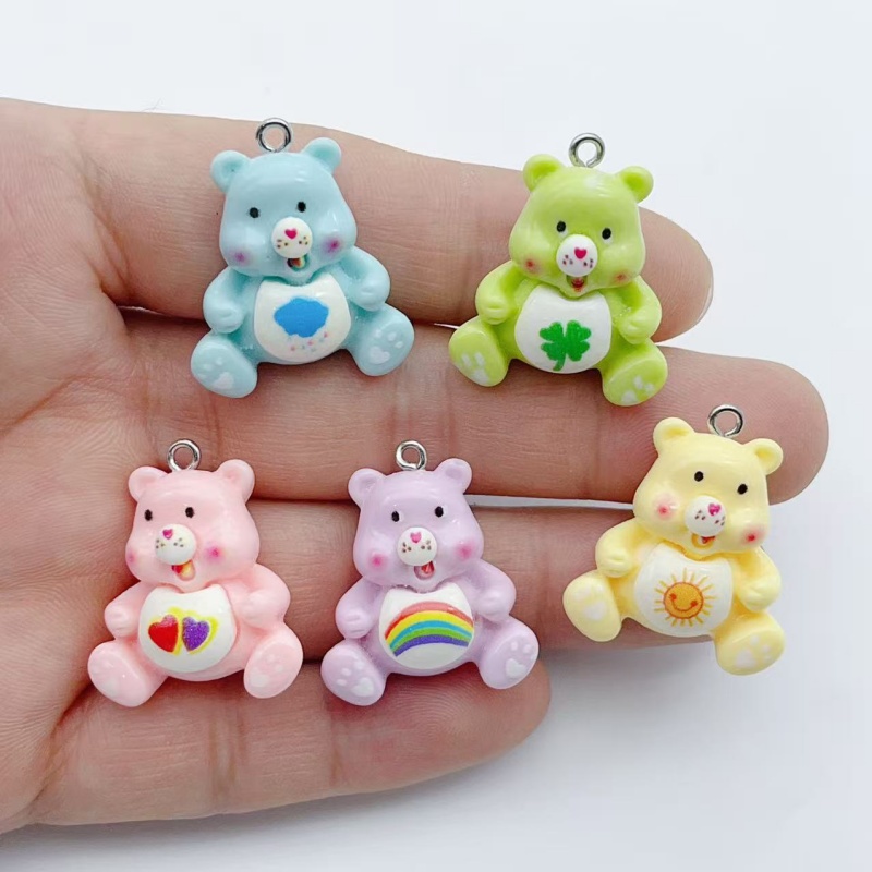 10pcs cartoon animal charm pen - огляд і ціна Resin