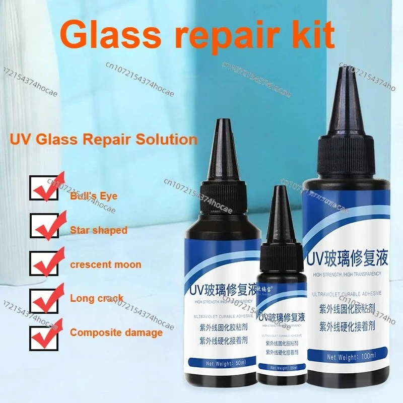 Auto Glass Windshield Repair T - огляд і ціна Uv Resin