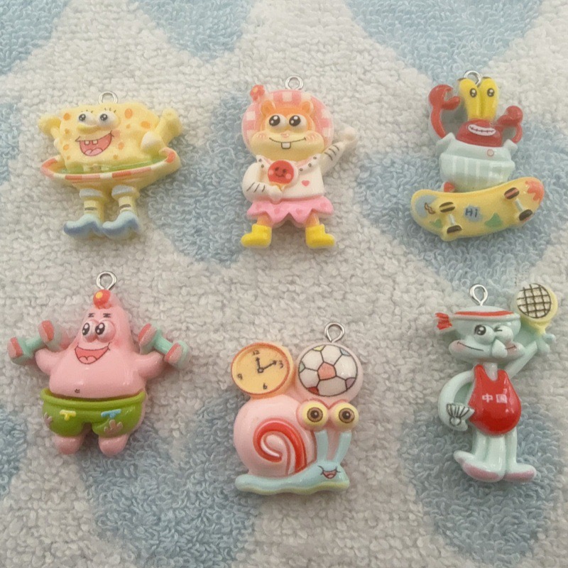 10pcs cartoon resin pendant, D - огляд і ціна Resin