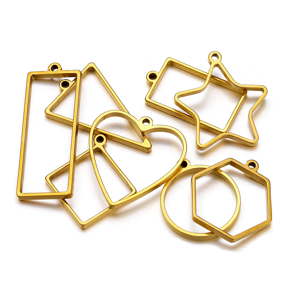 10pcs Stainless Steel Geometri - огляд і ціна Uv Resin