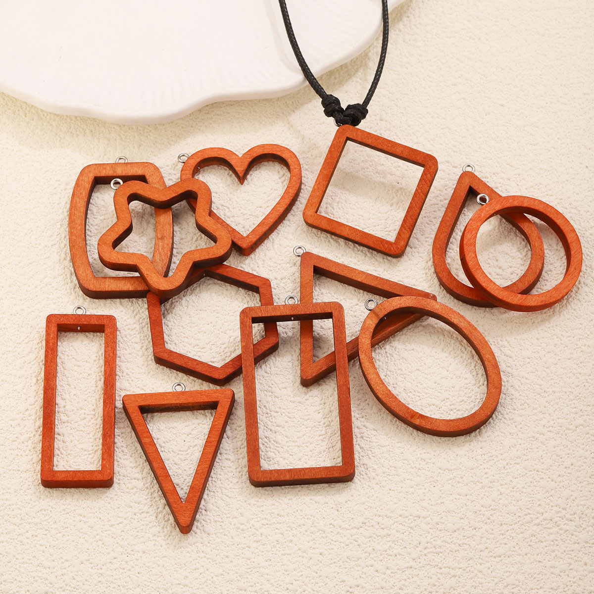10PCS Triangle Rectangle Wood  - огляд і ціна Uv Resin